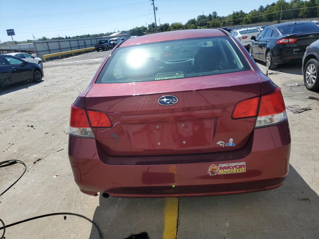 2011 Subaru Legacy 2.5I VIN: 4S3BMCA64B3227520 Lot: 85743515