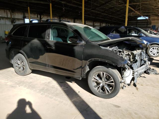  TOYOTA HIGHLANDER 2017 Черный
