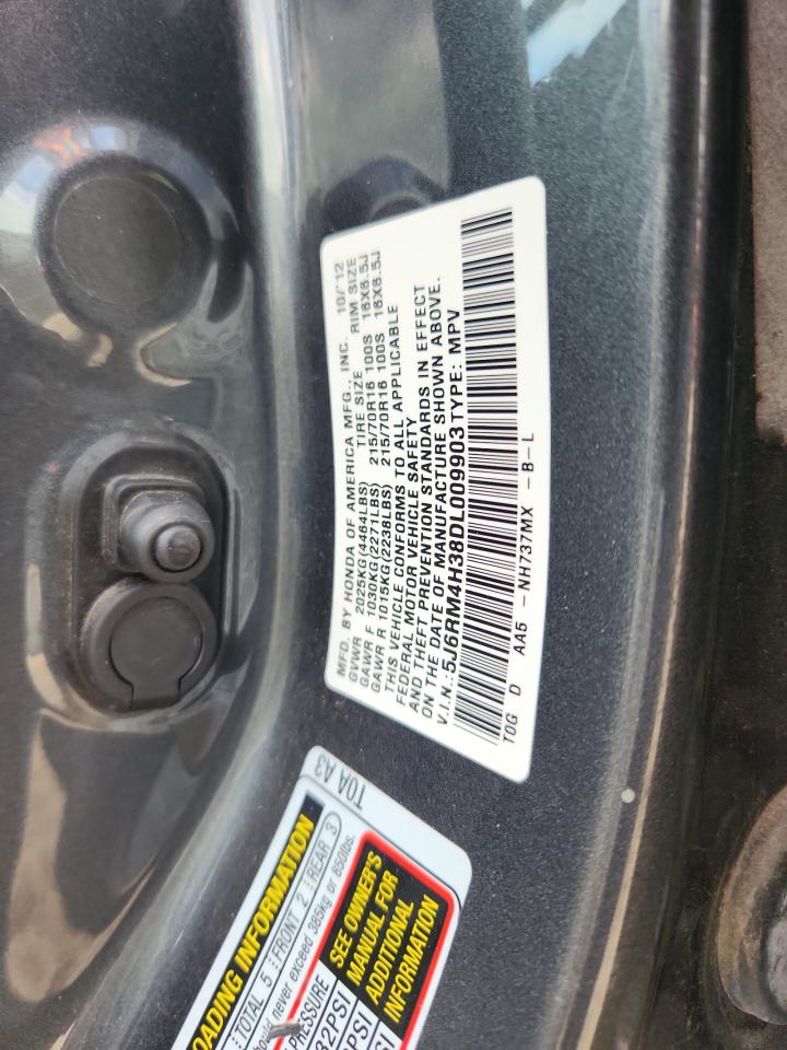 2013 Honda Cr-V Lx VIN: 5J6RM4H38DL009903 Lot: 84653635