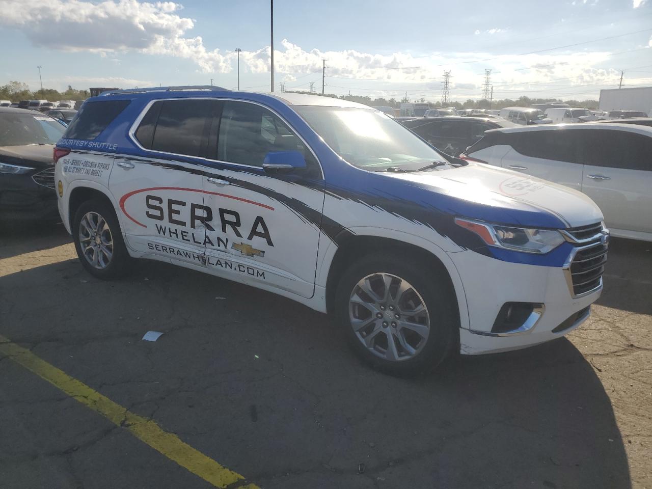 2018 Chevrolet Traverse Premier VIN: 1GNERKKW0JJ119145 Lot: 82147025
