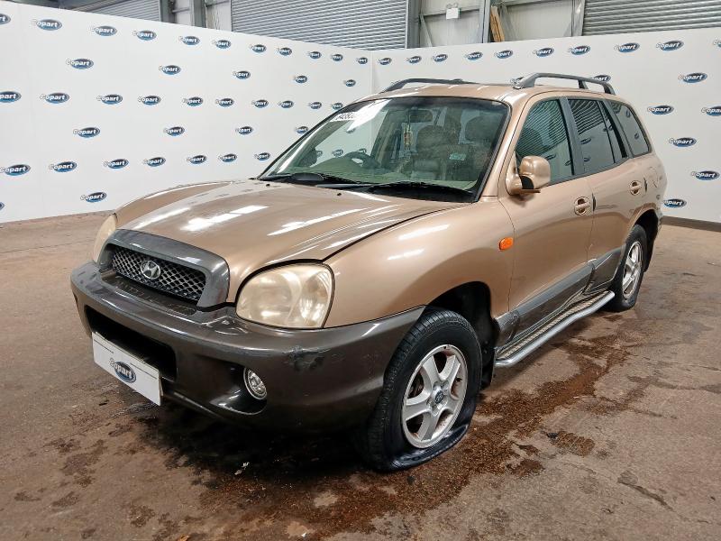 2003 HYUNDAI SANTA FE V6 AUTO  for sale at Copart NEWBURY