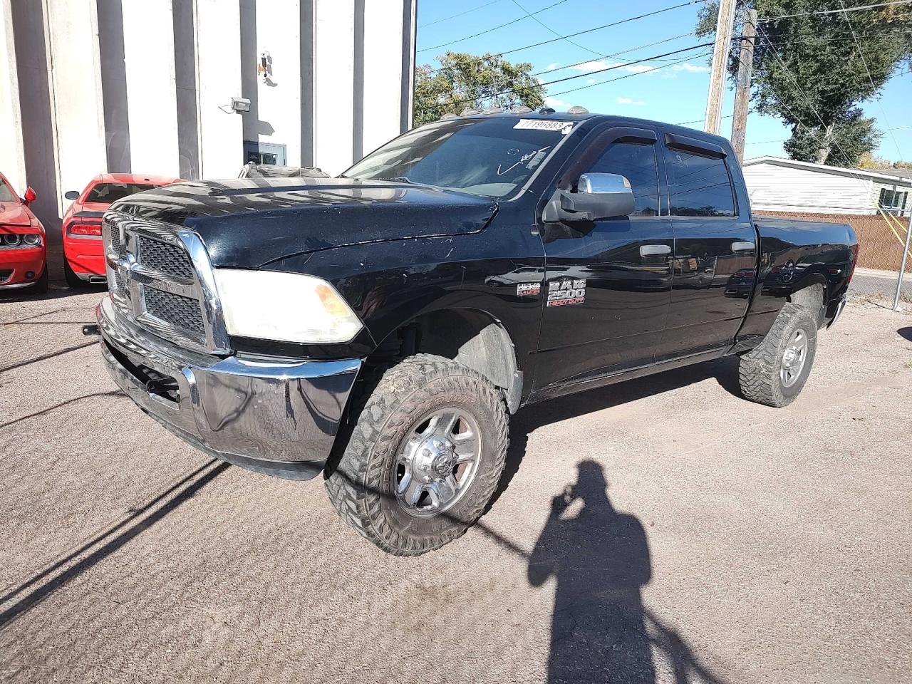 2014 Ram 2500 St black other gas 3C6UR5CJ6EG236638 photo #3