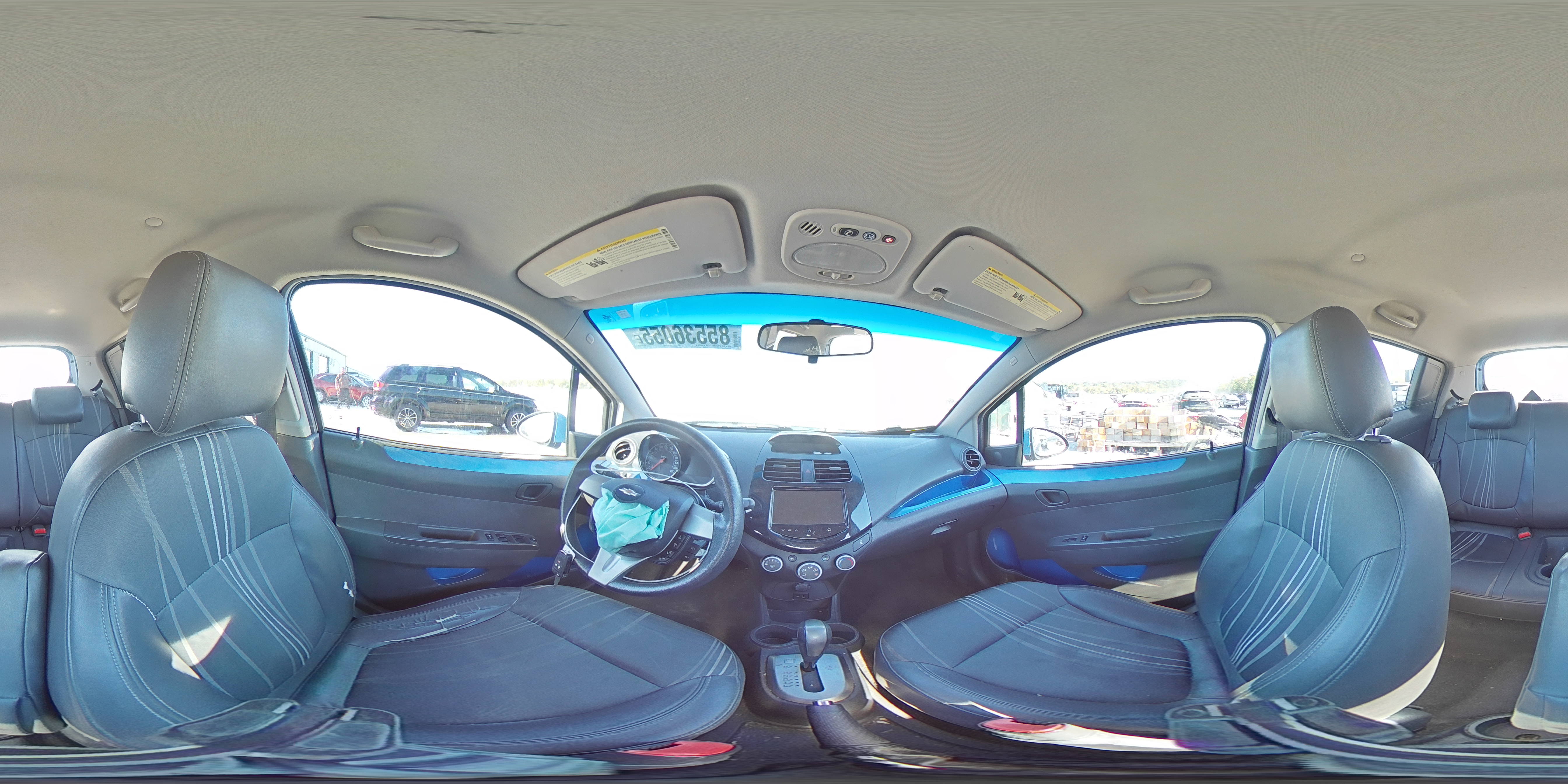 2013 Chevrolet Spark 1Lt VIN: KL8CD6S91DC608848 Lot: 85536055