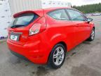2013 FORD FIESTA ZETEC 1.25 82 ZETEC 3DR for sale at Copart WHITBURN