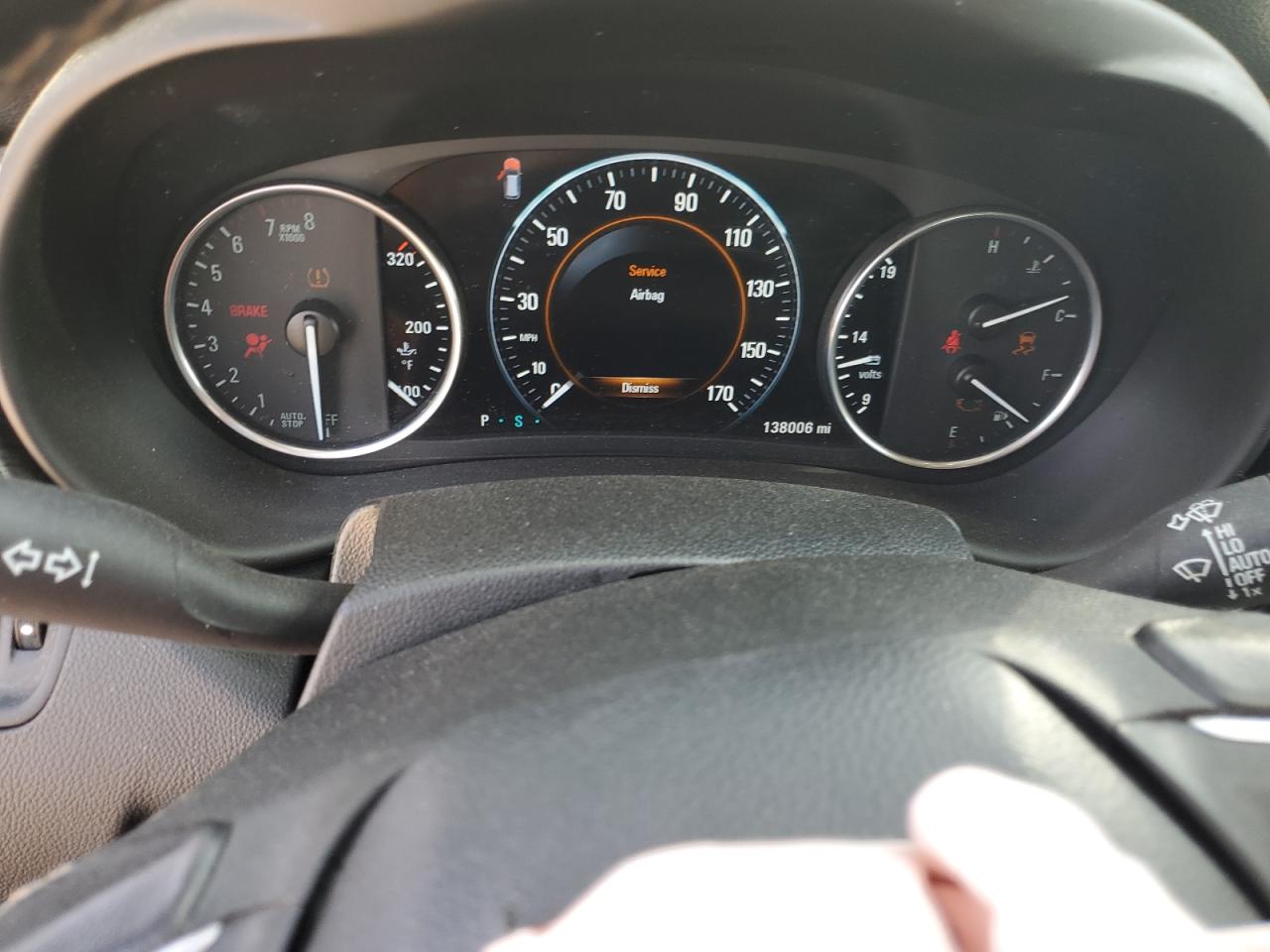 2017 Buick Envision Premium Ii VIN: LRBFXFSX1HD116989 Lot: 87080355