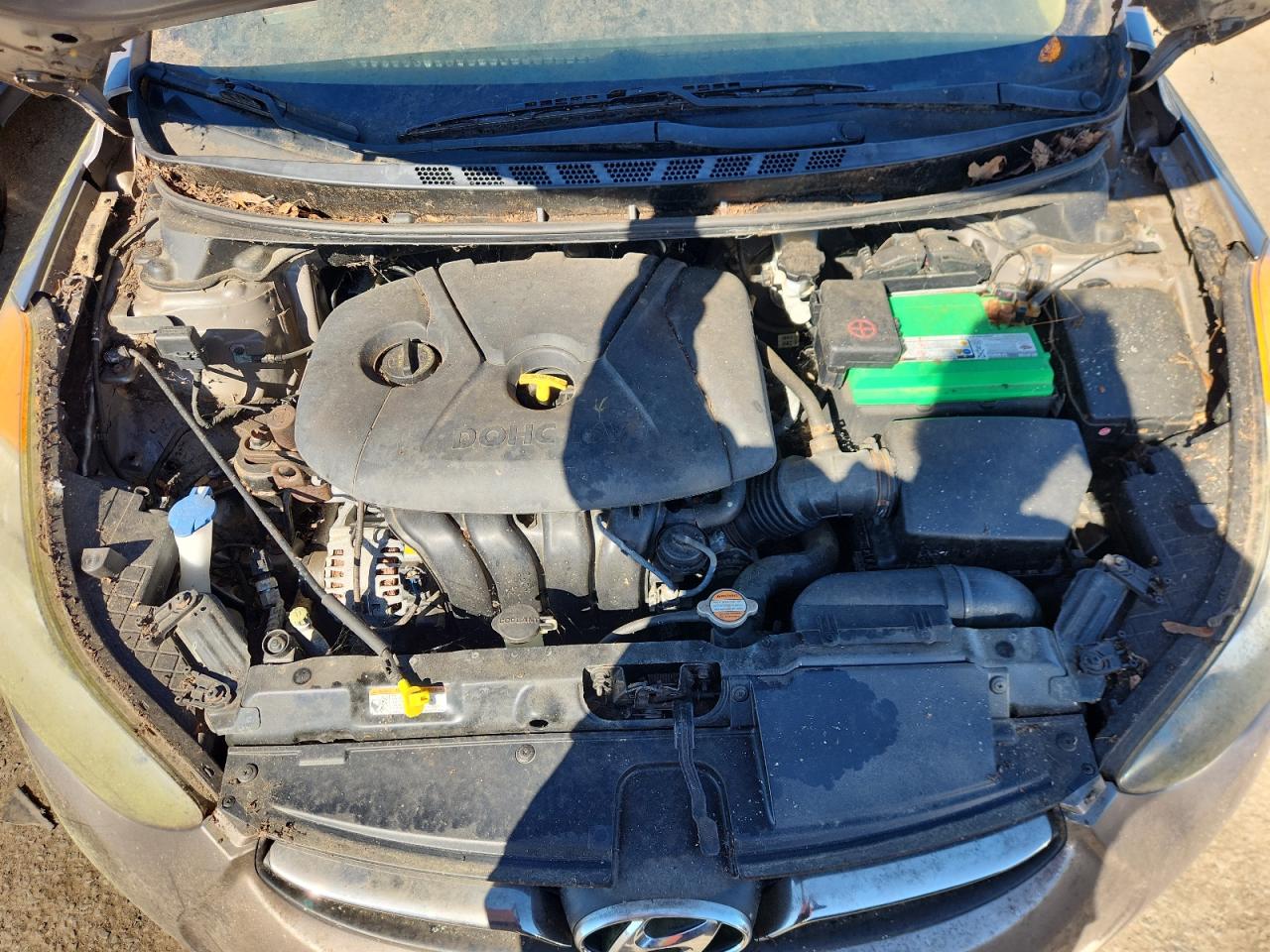 2012 Hyundai Elantra Gls VIN: 5NPDH4AE6CH118590 Lot: 82366835