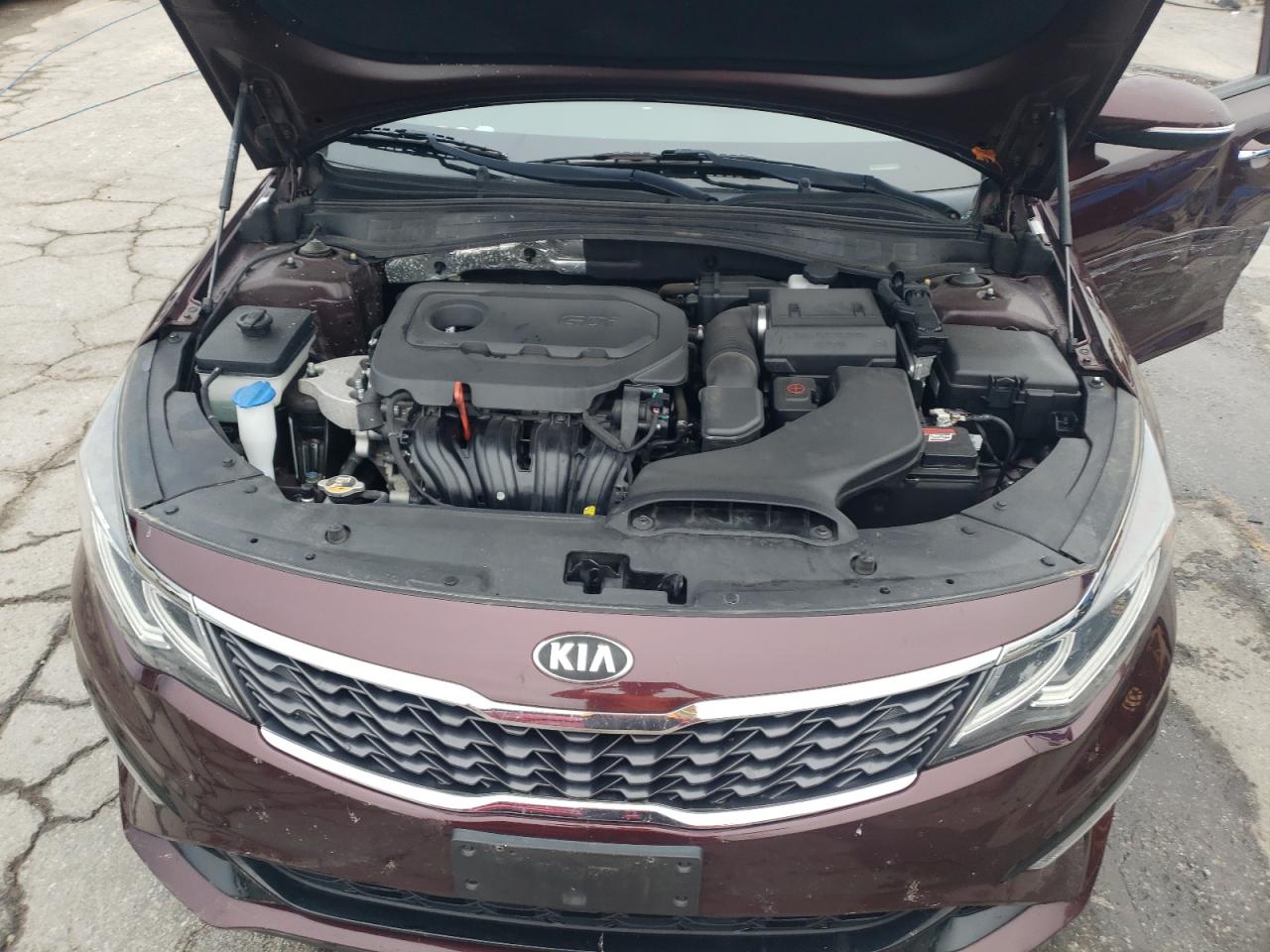 2019 Kia Optima Lx VIN: 5XXGT4L39KG356550 Lot: 85519005