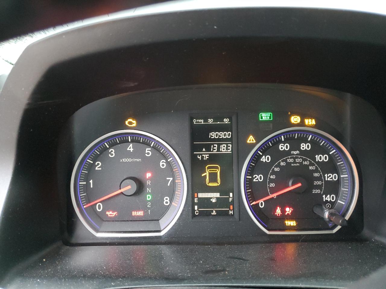 2007 Honda Cr-V Exl VIN: JHLRE38727C045335 Lot: 90425635