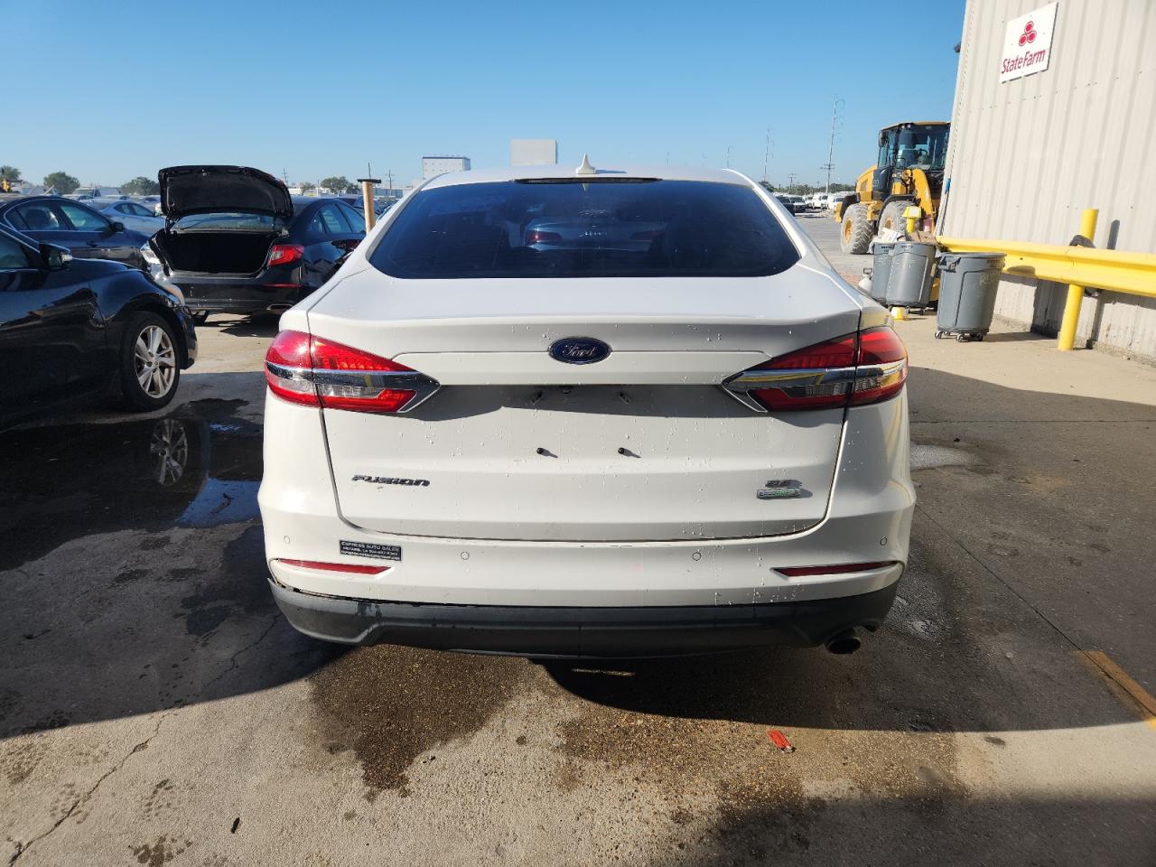 2019 Ford Fusion Se VIN: 3FA6P0HD3KR159553 Lot: 89906825