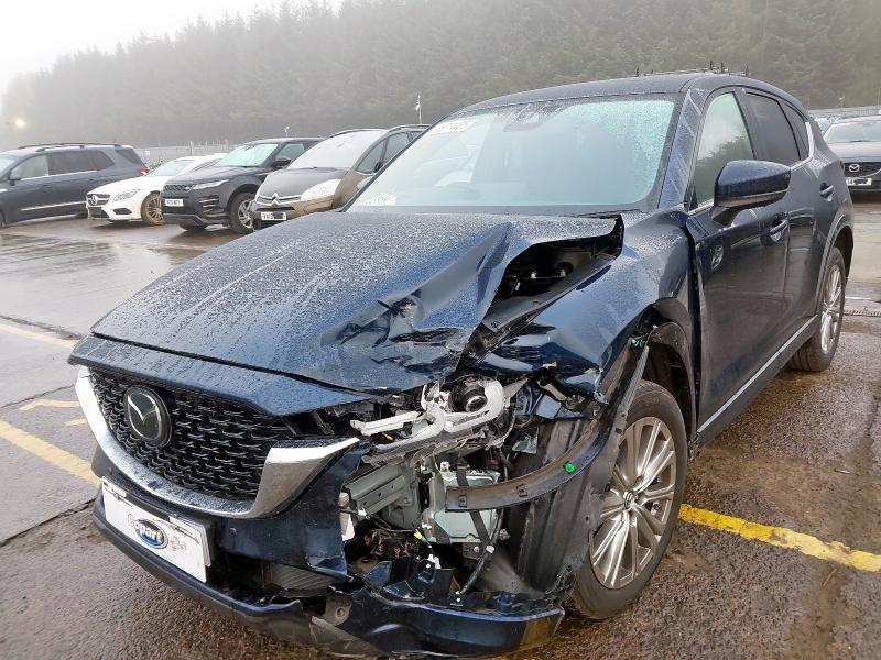 2024 MAZDA CX-5 2.0 E-SKYACTIV G MHEV TAKUMI 5DR for sale at Copart WHITBURN