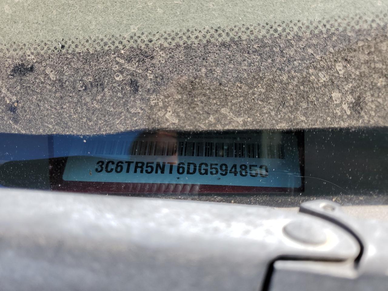 2013 Ram 2500 Laramie VIN: 3C6TR5NT6DG594850 Lot: 85864425