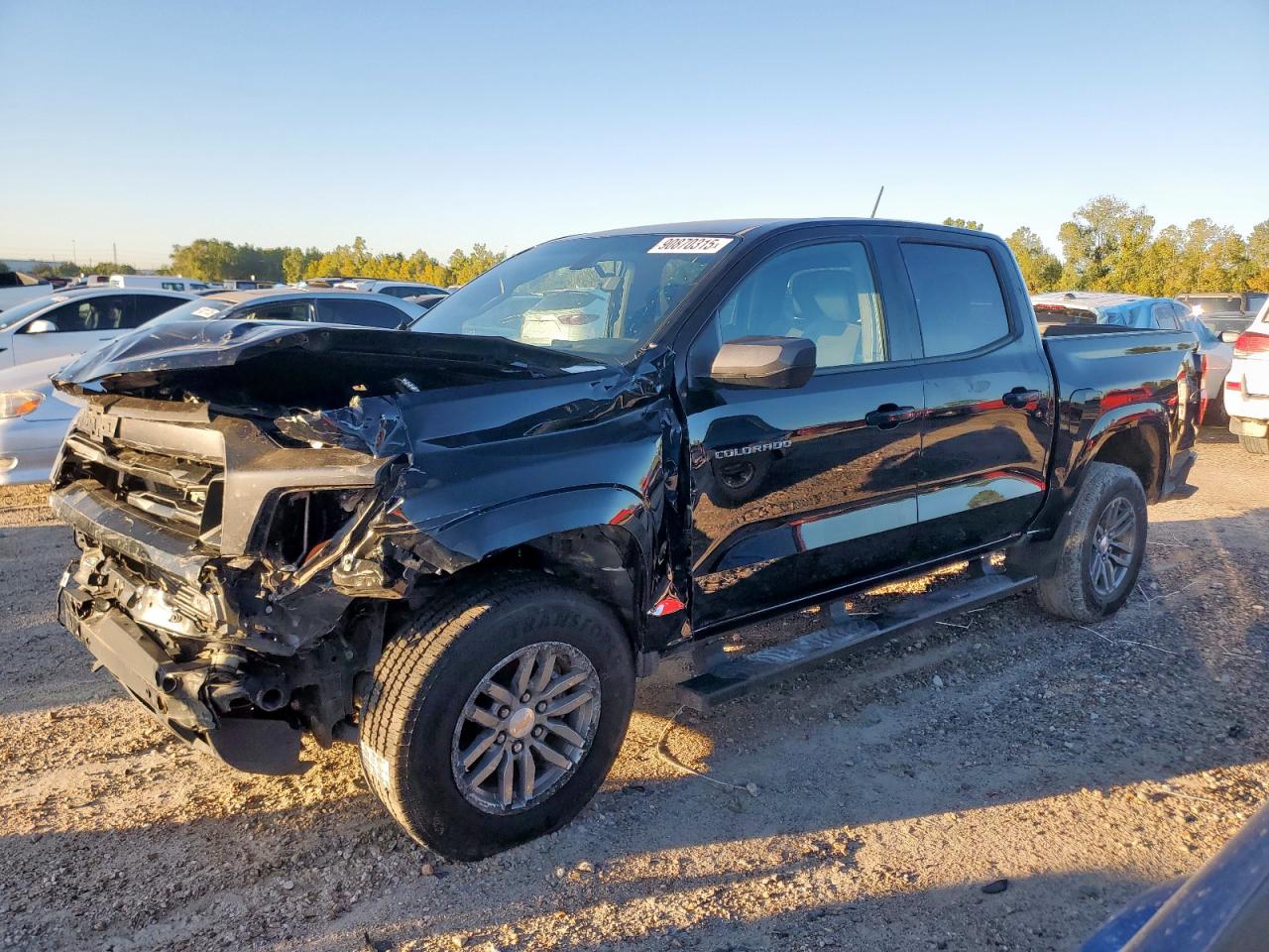 2023 Chevrolet Colorado Lt black  gas 1GCGSCEC4P1155698 photo #1