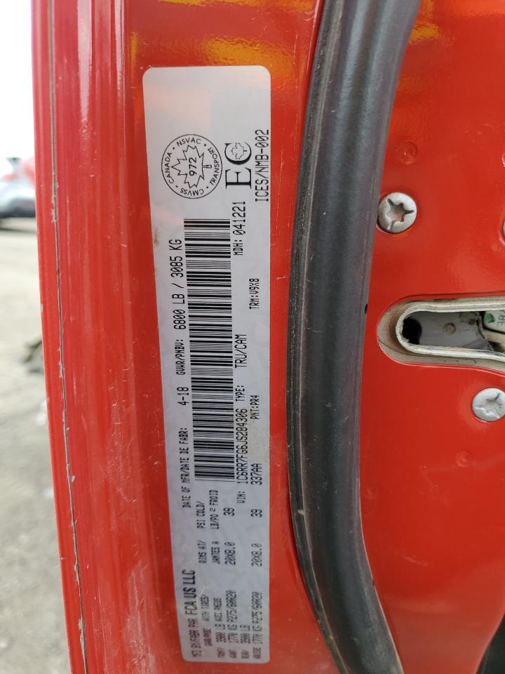 2018 Ram 1500 St VIN: 1C6RR7FG6JS284306 Lot: 86428355