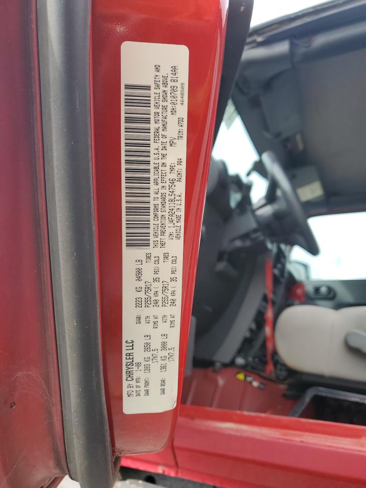 2008 Jeep Wrangler X VIN: 1J4FA24118L547546 Lot: 81910735