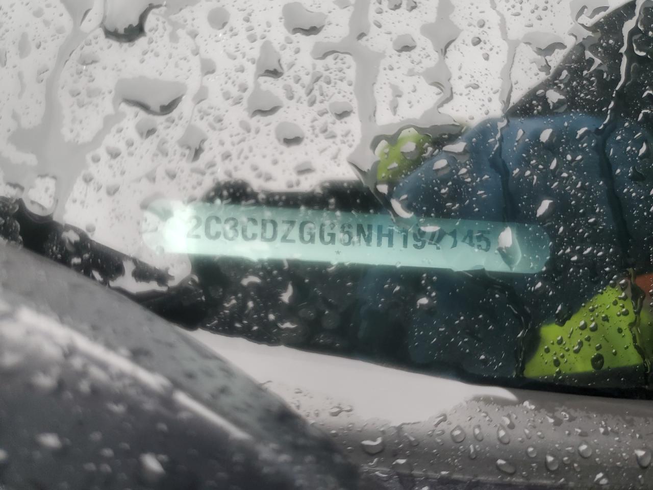 2022 Dodge Challenger Sxt VIN: 2C3CDZGG6NH194145 Lot: 86238855