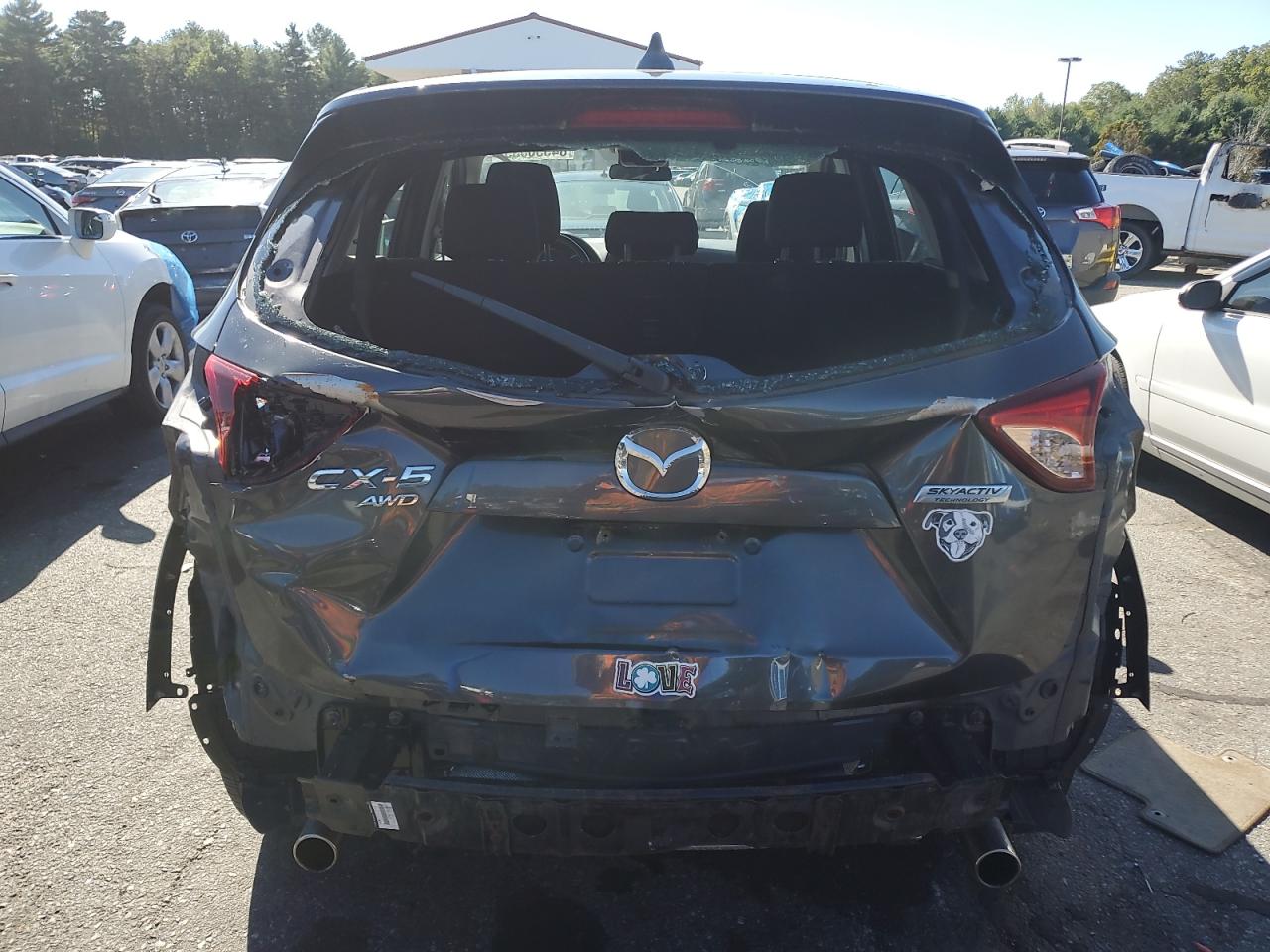 2014 Mazda Cx-5 Sport VIN: JM3KE4BEXE0312836 Lot: 84556535