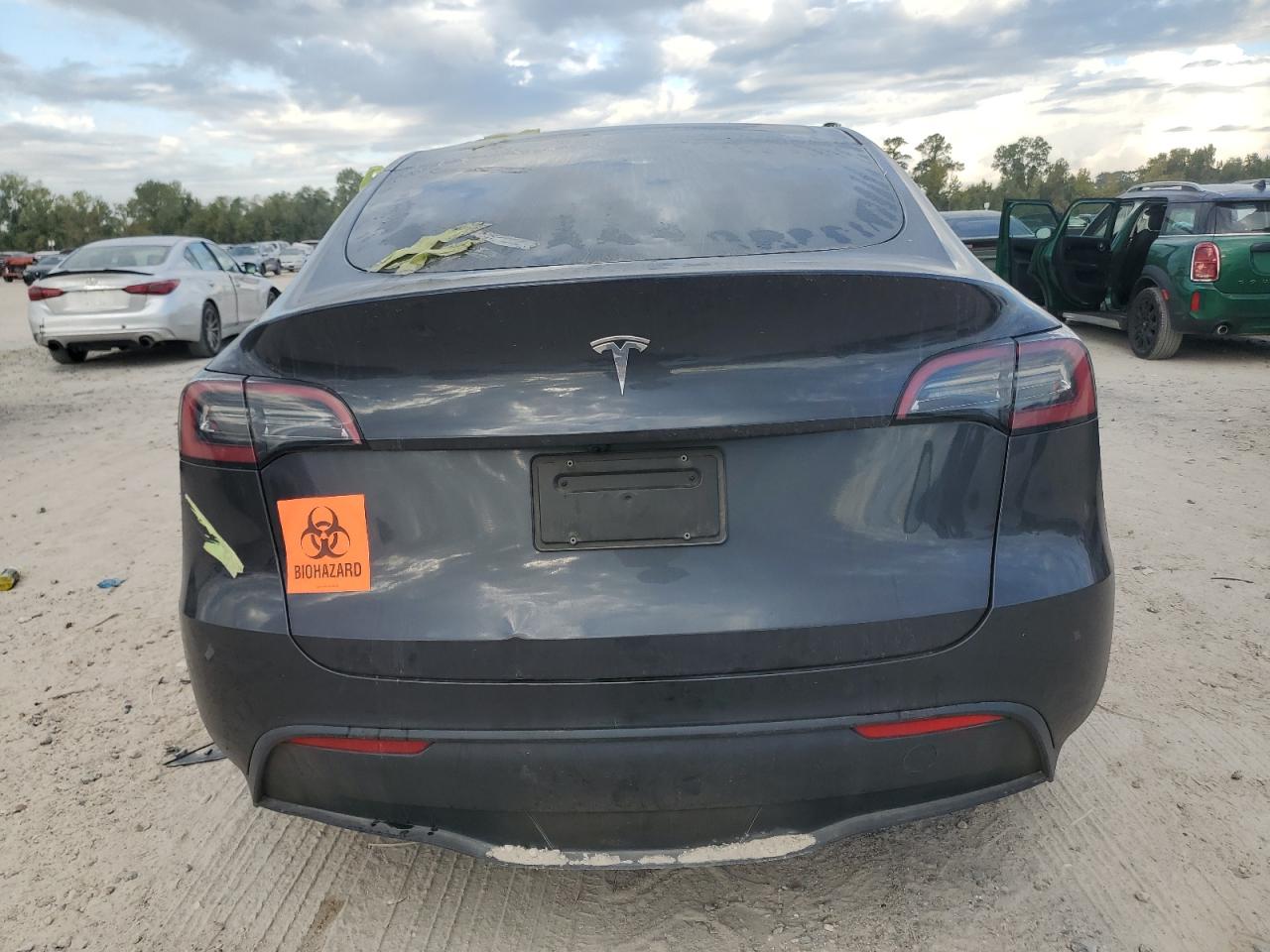 2024 Tesla Model Y VIN: 7SAYGDED8RF100057 Lot: 87020275