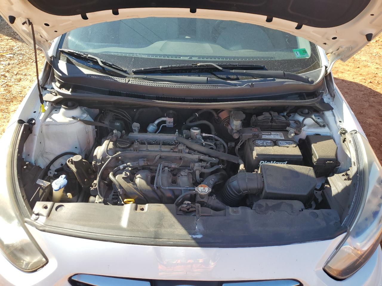 2013 Hyundai Accent Gls VIN: KMHCU5AE9DU078182 Lot: 82399515