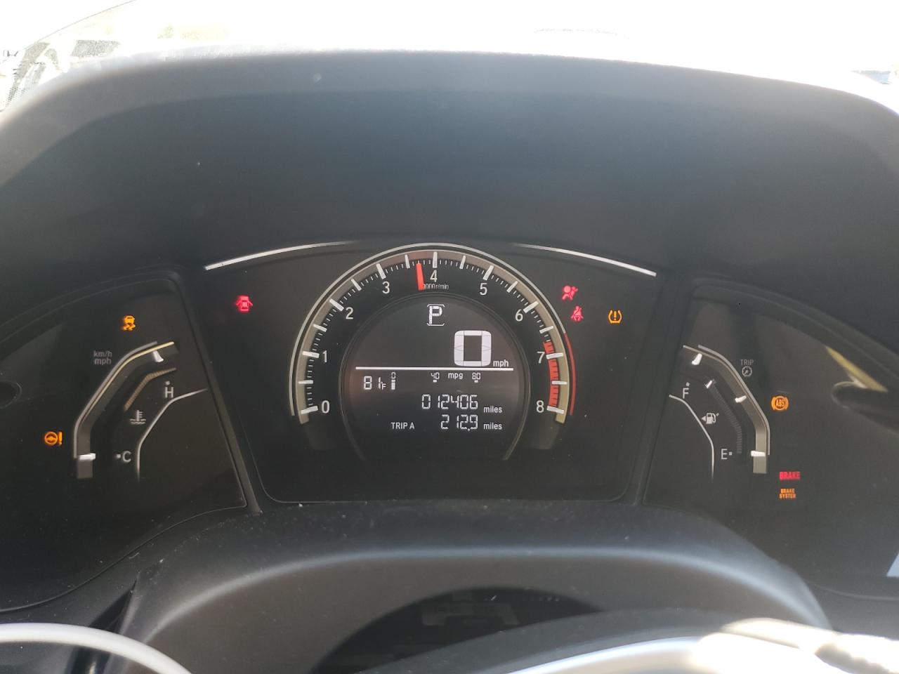 2016 Honda Civic Lx VIN: 19XFC2F52GE212187 Lot: 85175075