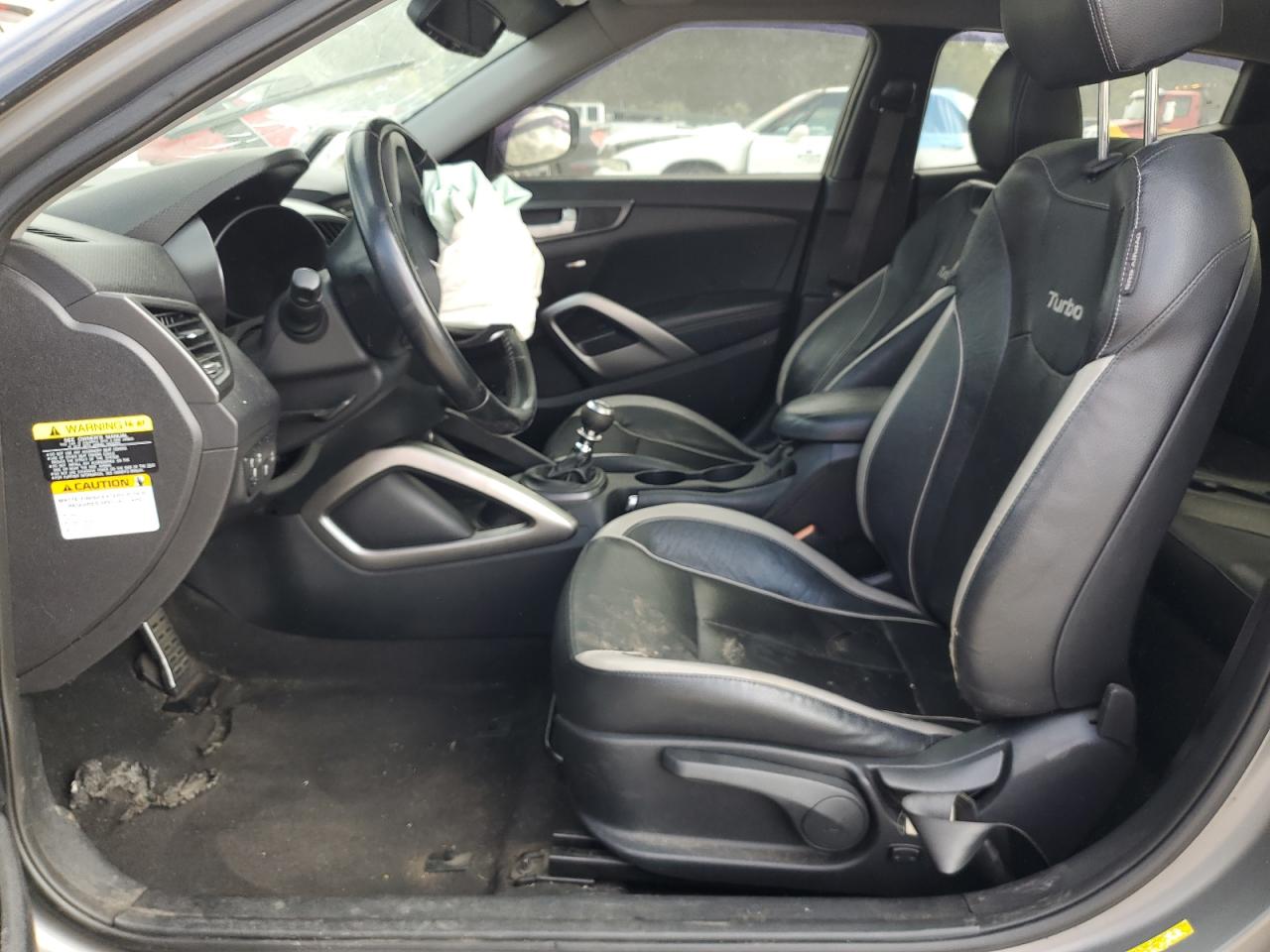 2014 Hyundai Veloster Turbo VIN: KMHTC6AE6EU204718 Lot: 85738215