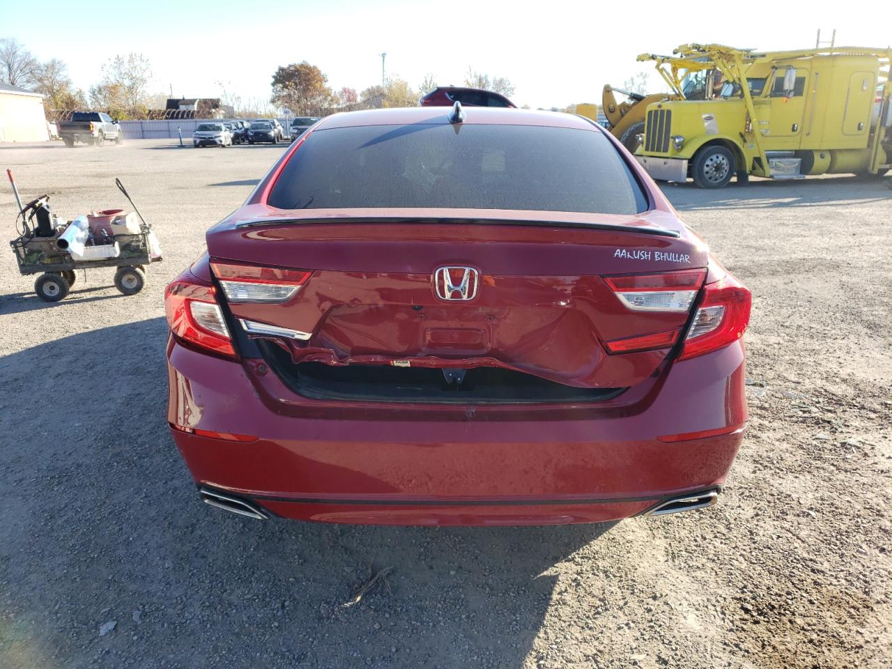 2022 Honda Accord Sport VIN: 1HGCV1F31NA800525 Lot: 90410425