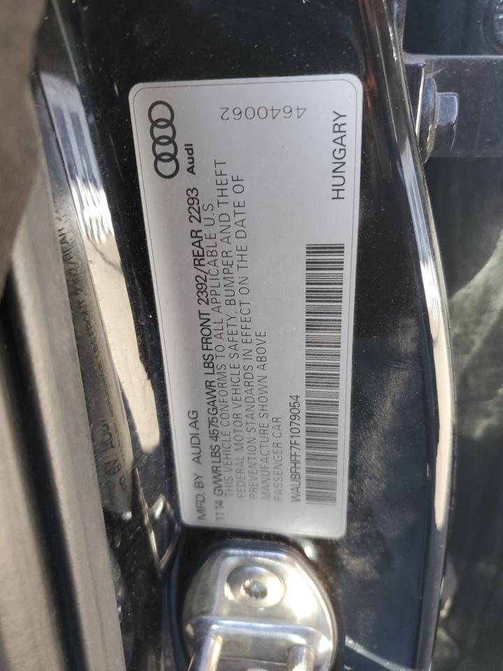 2015 Audi A3 Premium VIN: WAUBFHFF7F1079054 Lot: 89740495