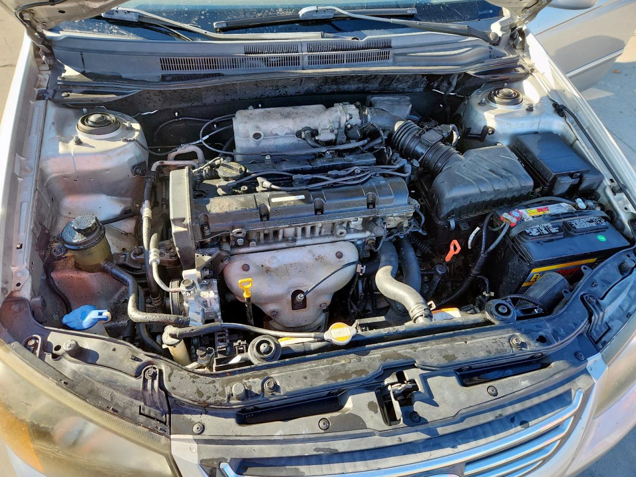 2009 Kia Spectra Ex VIN: KNAFE221695618739 Lot: 86271385