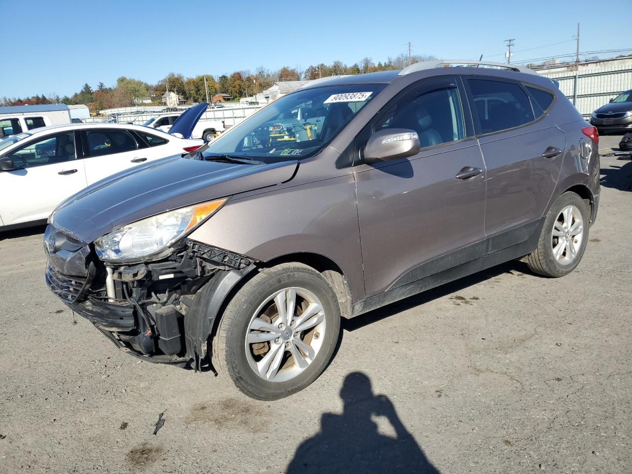 KM8JUCAC0DU710190 2013 Hyundai Tucson Gls 2013 Hyundai Tucson Gls VIN: KM8JUCAC0DU710190 Lot: 90093875