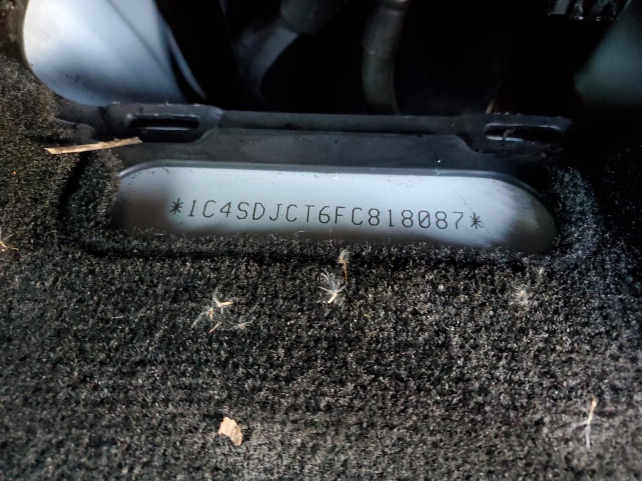 2015 Dodge Durango R/T VIN: 1C4SDJCT6FC818087 Lot: 90658825