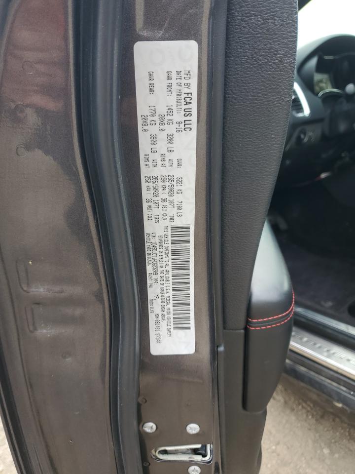 2017 Dodge Durango R/T VIN: 1C4SDJCT1HC623209 Lot: 82494815