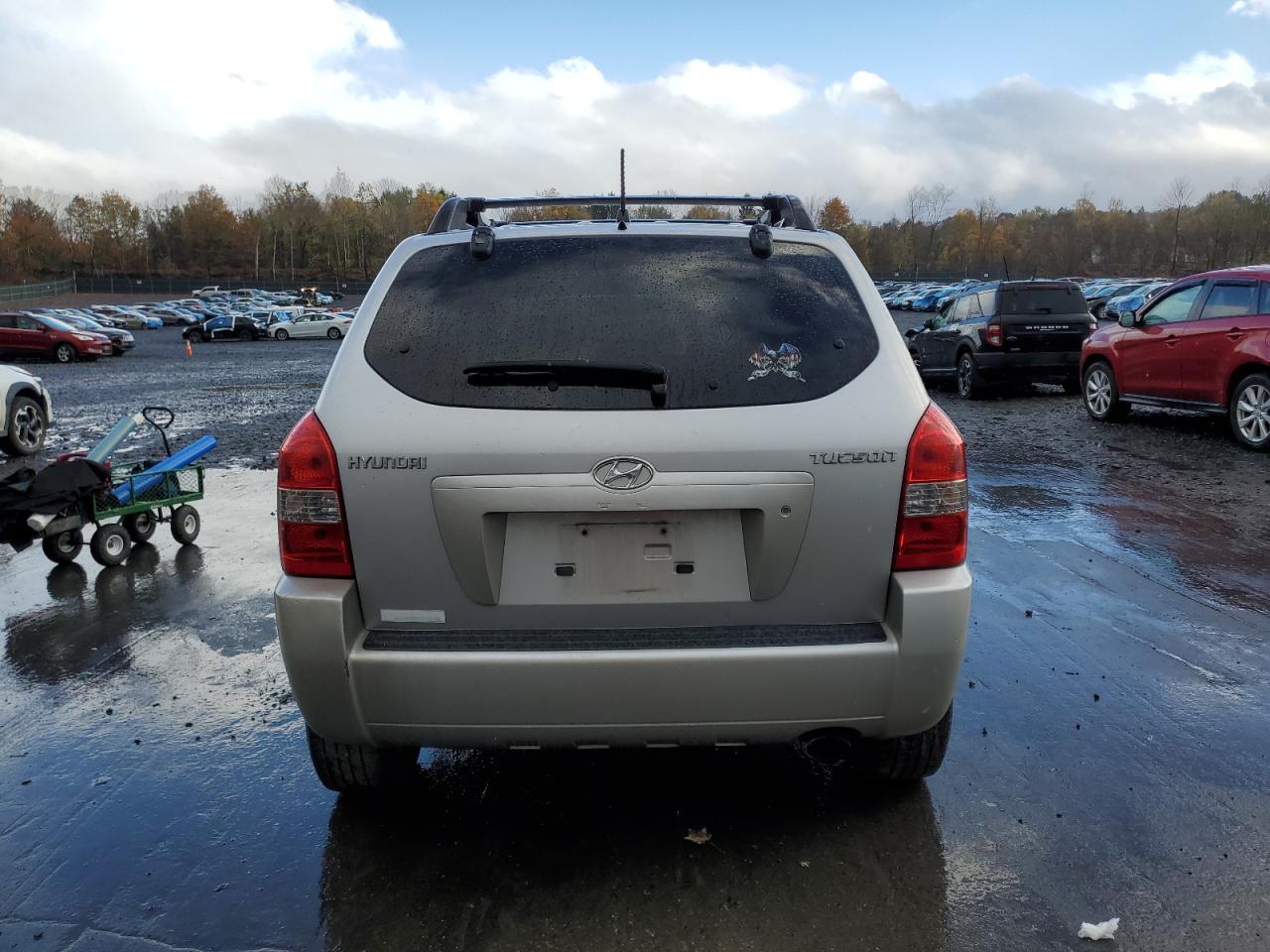 2006 Hyundai Tucson Gl VIN: KM8JM12B76U258588 Lot: 90024025