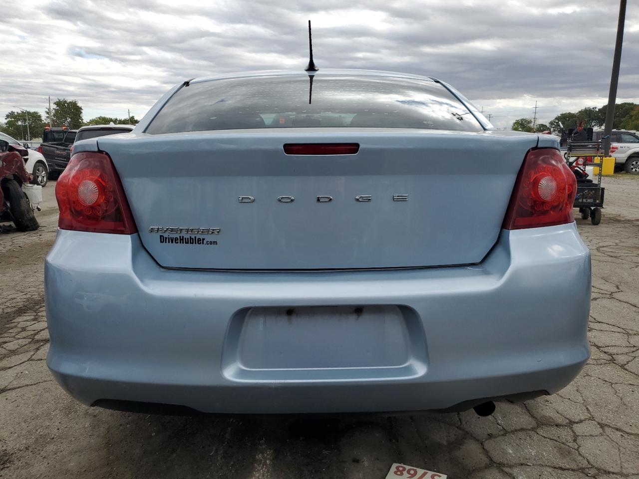 2013 Dodge Avenger Se VIN: 1C3CDZAB1DN567885 Lot: 82324875