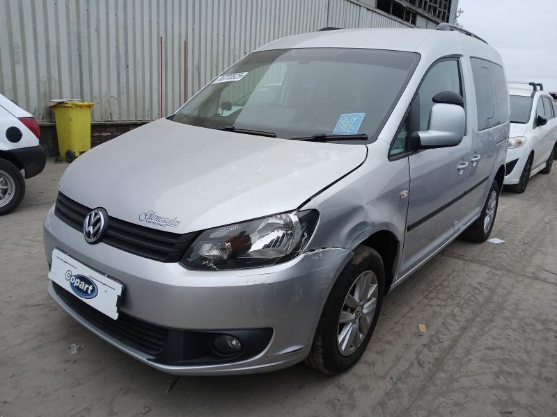 2015 VOLKSWAGEN CADDY LIFE 1.6 TDI 5DR DSG for sale at Copart PETERLEE