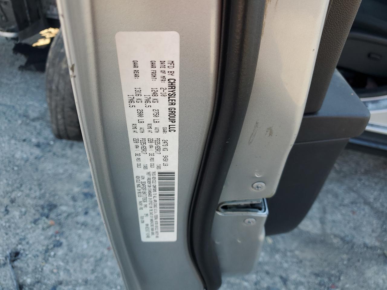 2010 Dodge Journey Sxt VIN: 3D4PG5FV9AT172836 Lot: 82336945