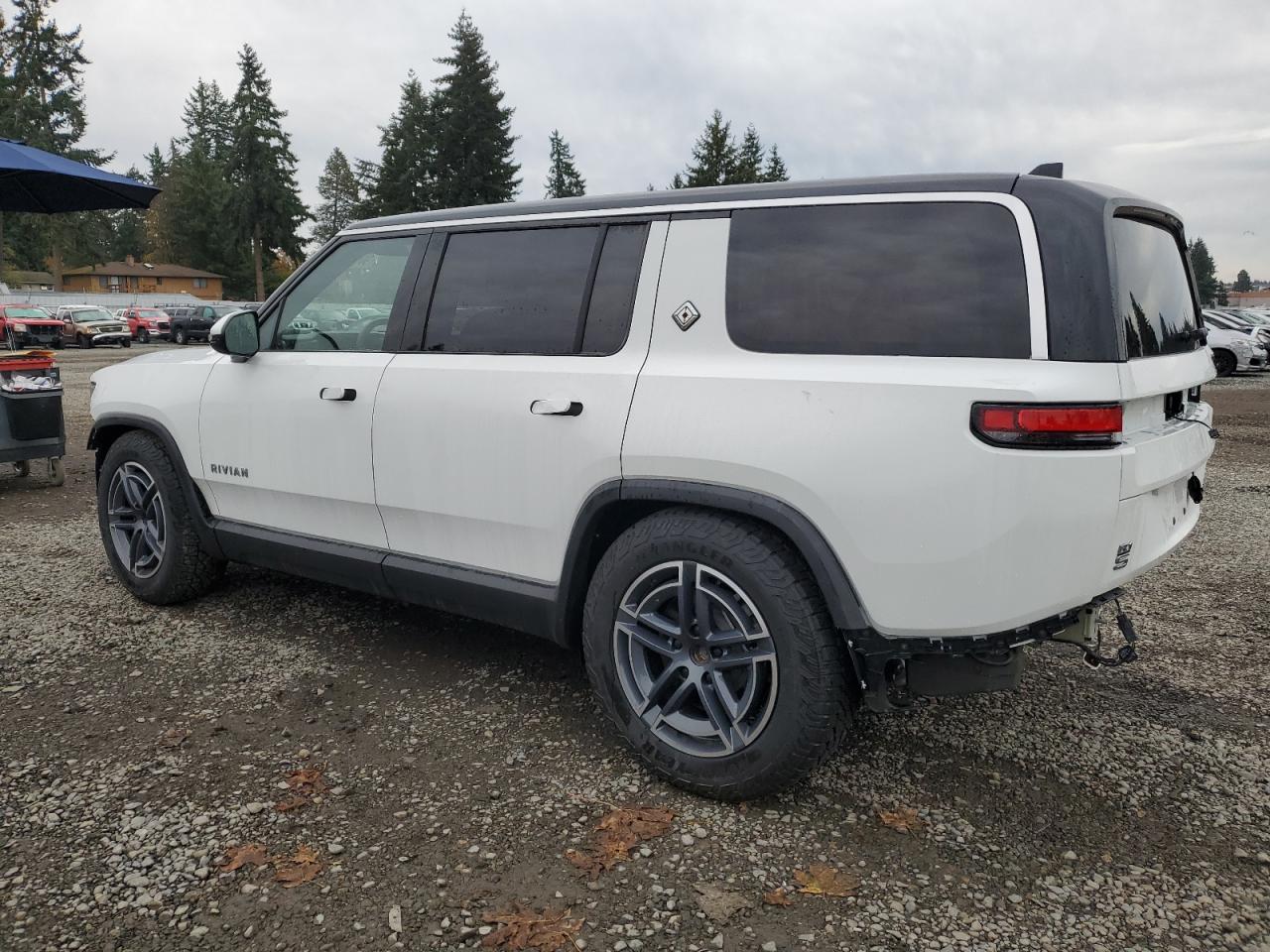 2025 Rivian R1S Adventure white null electric 7PDSGBBAXSN053874 photo #3