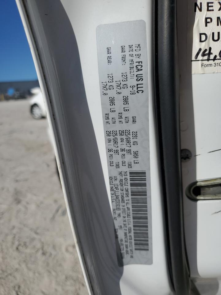 2019 Jeep Cherokee Latitude Plus VIN: 1C4PJLLB4KD316183 Lot: 87192035