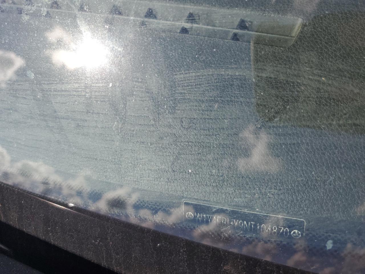 2022 Mercedes-Benz Sprinter 2500 VIN: W1Y4EBHY9NT104870 Lot: 85314495