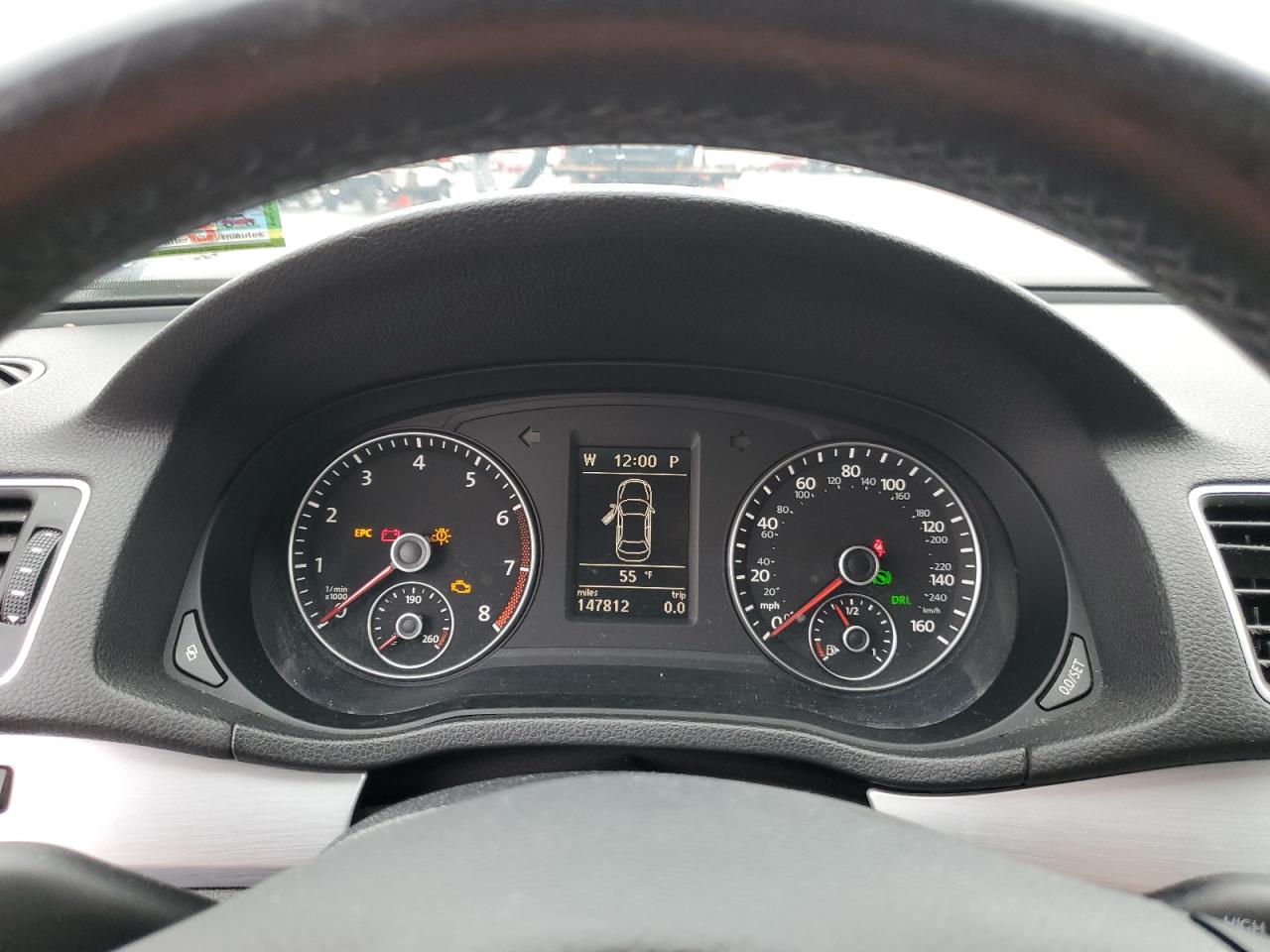 2012 Volkswagen Passat Se VIN: 1VWBP7A35CC031475 Lot: 86620205