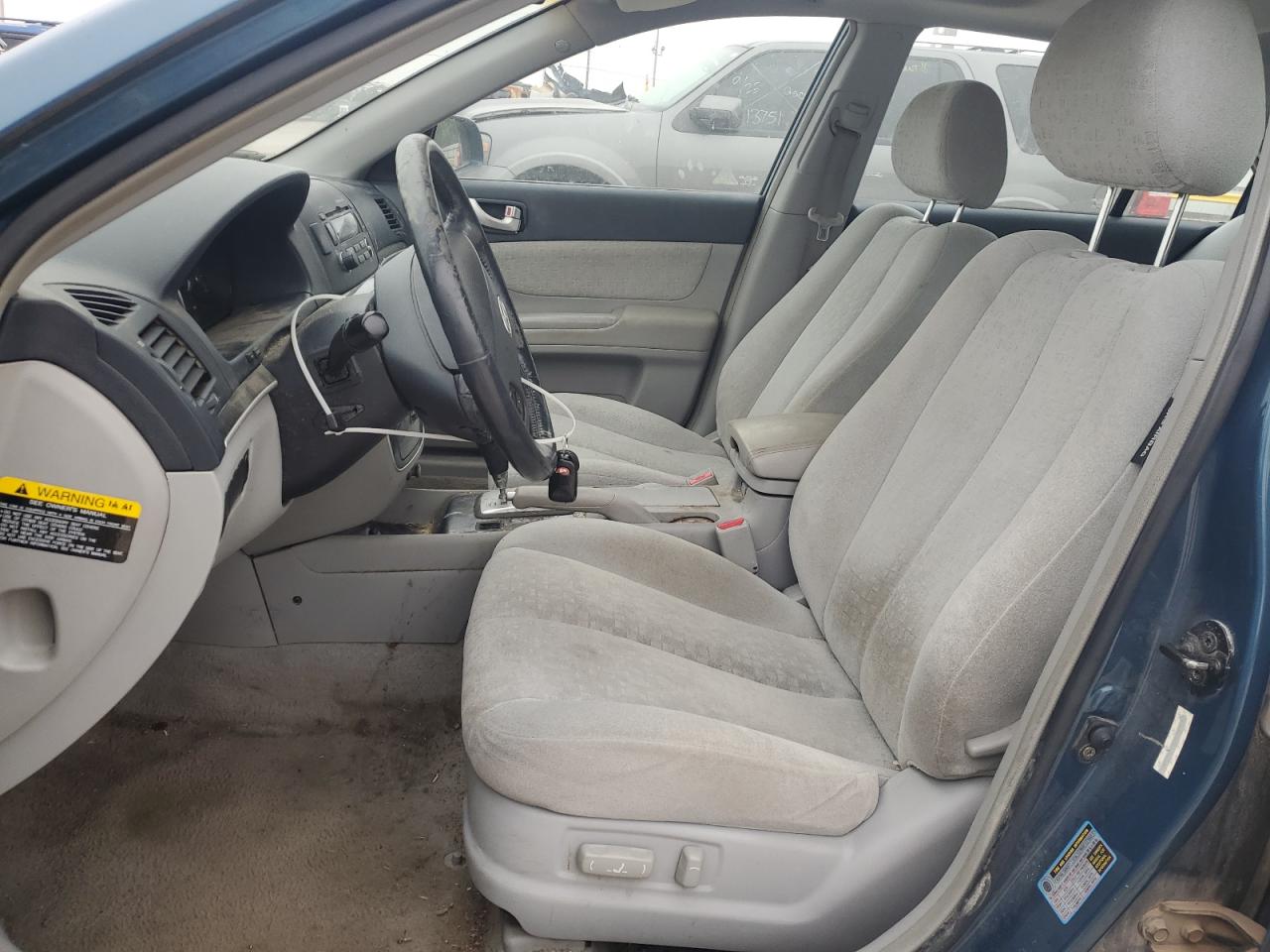 2007 Hyundai Sonata Gls VIN: 5NPET46C37H256121 Lot: 84887235