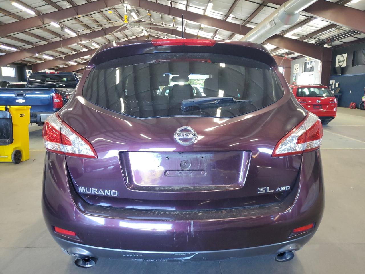 2014 Nissan Murano S VIN: JN8AZ1MWXEW502439 Lot: 85075255