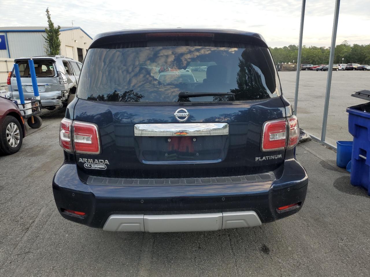 2018 Nissan Armada Platinum VIN: JN8AY2NE8J9730933 Lot: 84176115