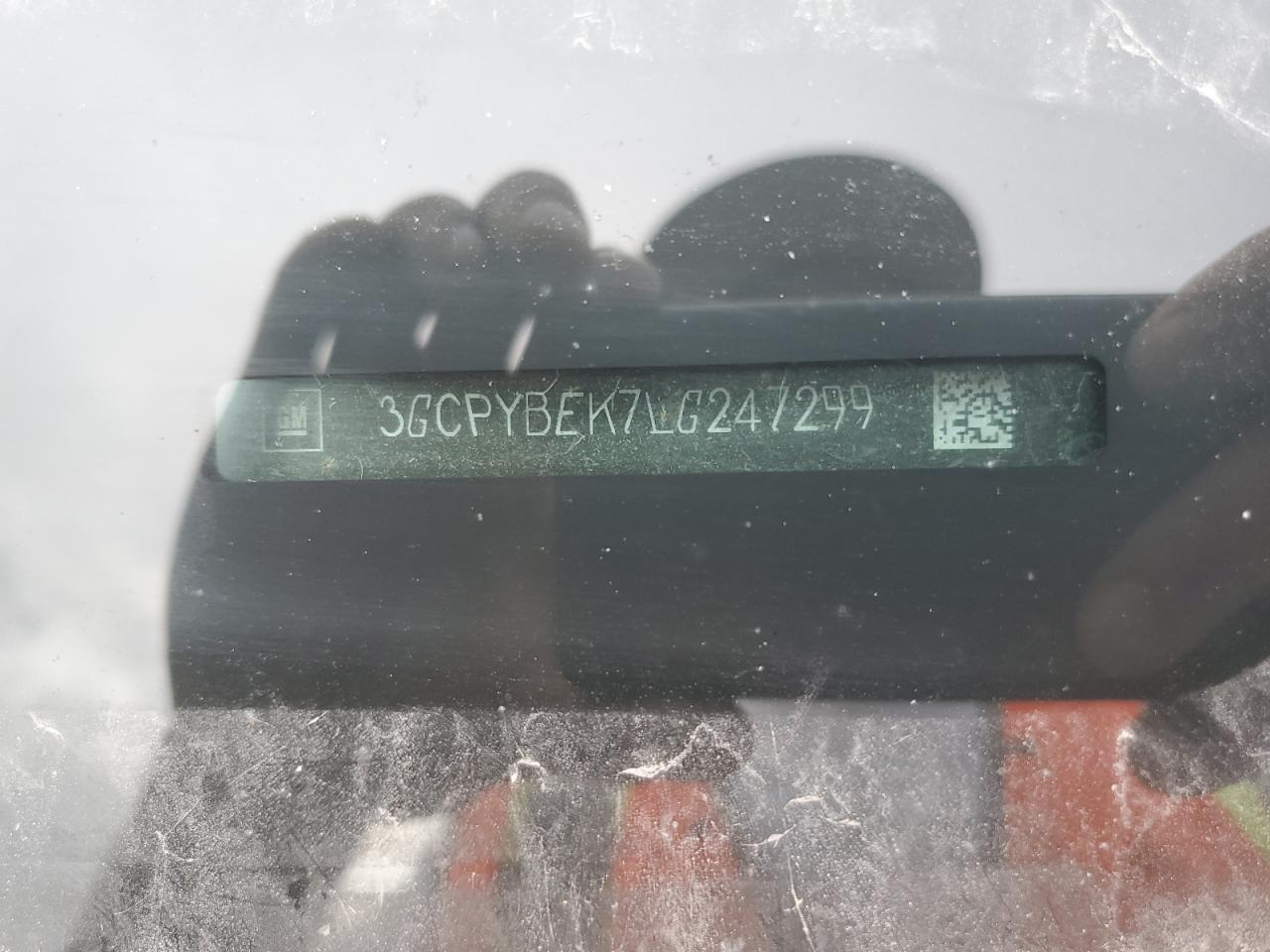 2020 Chevrolet Silverado K1500 Custom VIN: 3GCPYBEK7LG247299 Lot: 85899645