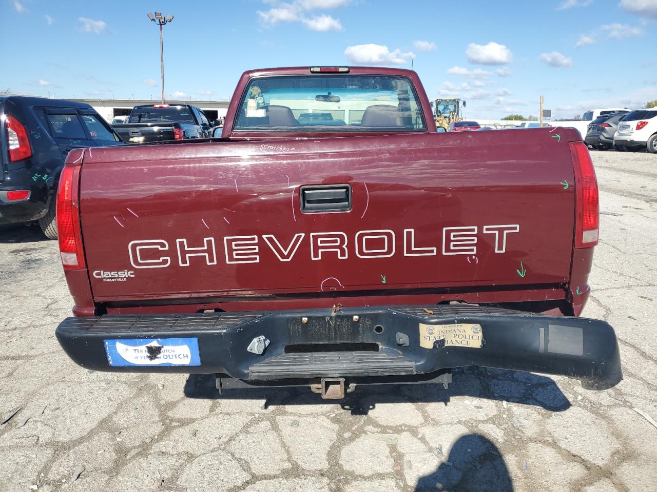 1998 Chevrolet Gmt-400 C1500 VIN: 1GCEC14R6WZ197756 Lot: 89669715