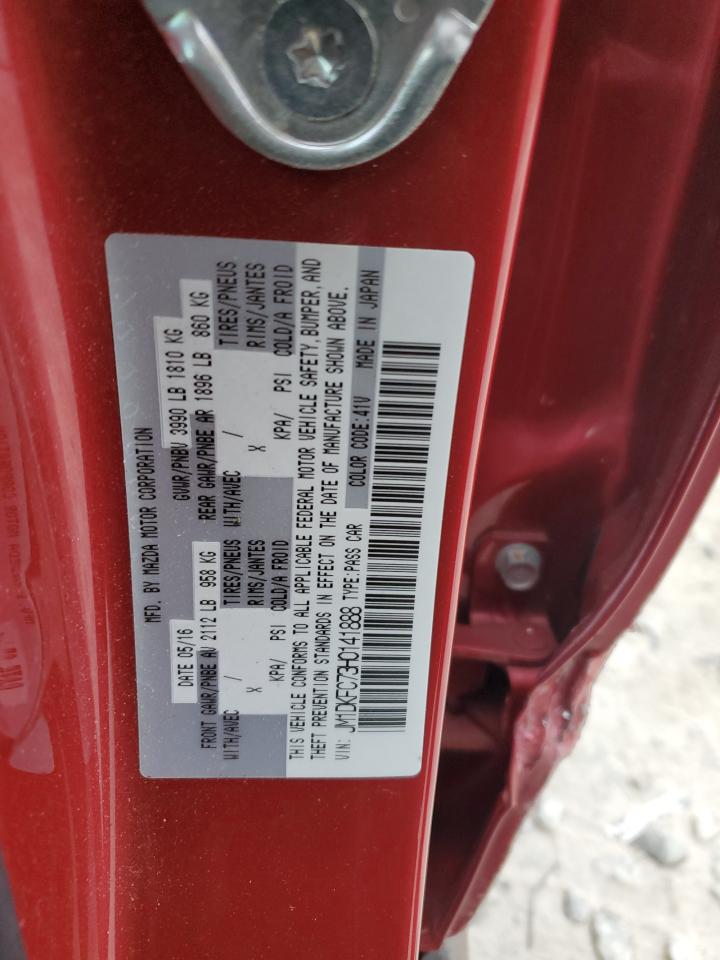 2017 Mazda Cx-3 Touring VIN: JM1DKFC73H0141888 Lot: 90670975