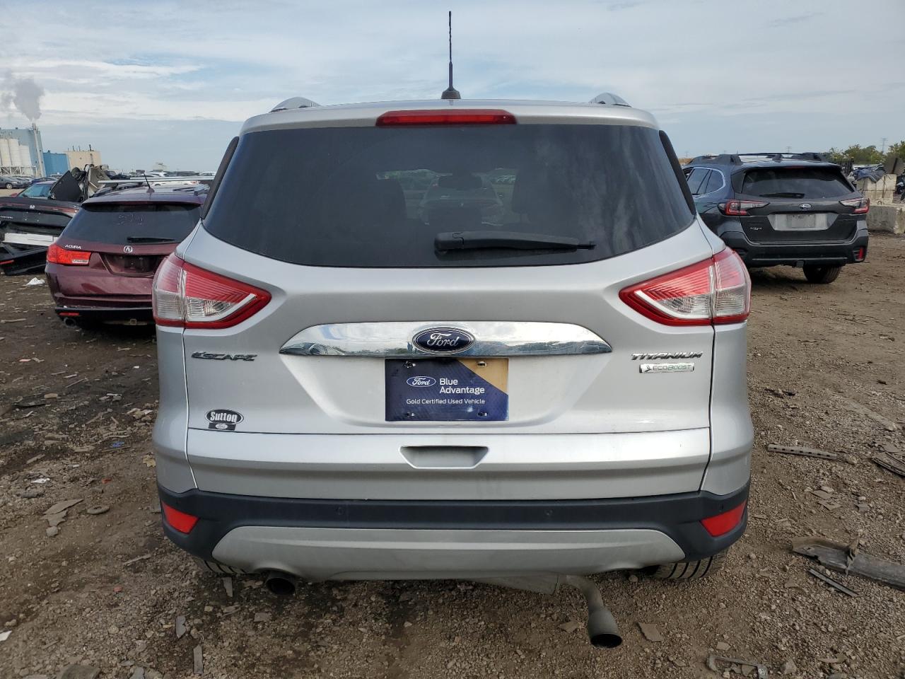 2014 Ford Escape Titanium VIN: 1FMCU0JX7EUC20227 Lot: 82423235