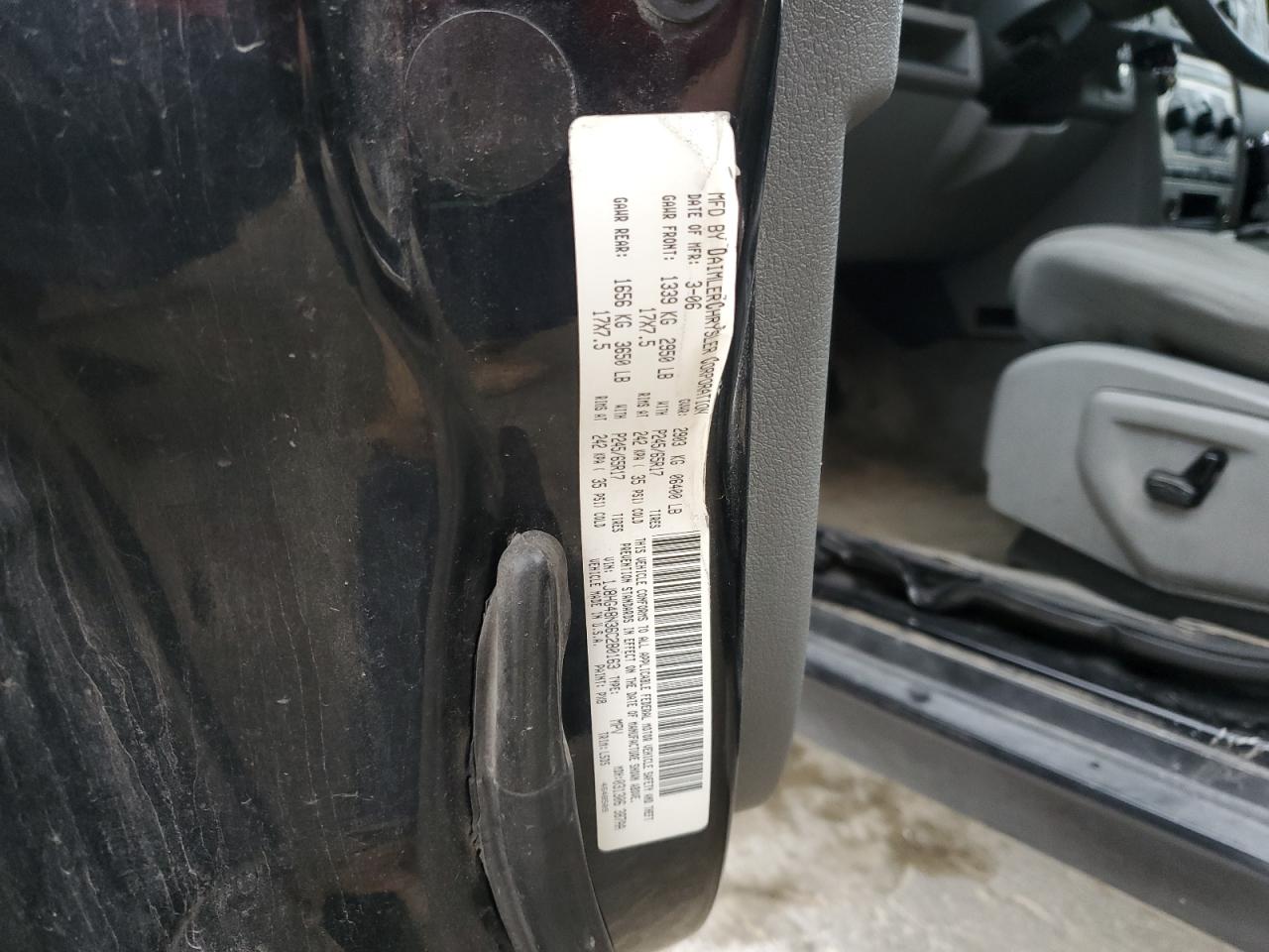 2006 Jeep Commander VIN: 1J8HG48N36C280163 Lot: 87304535