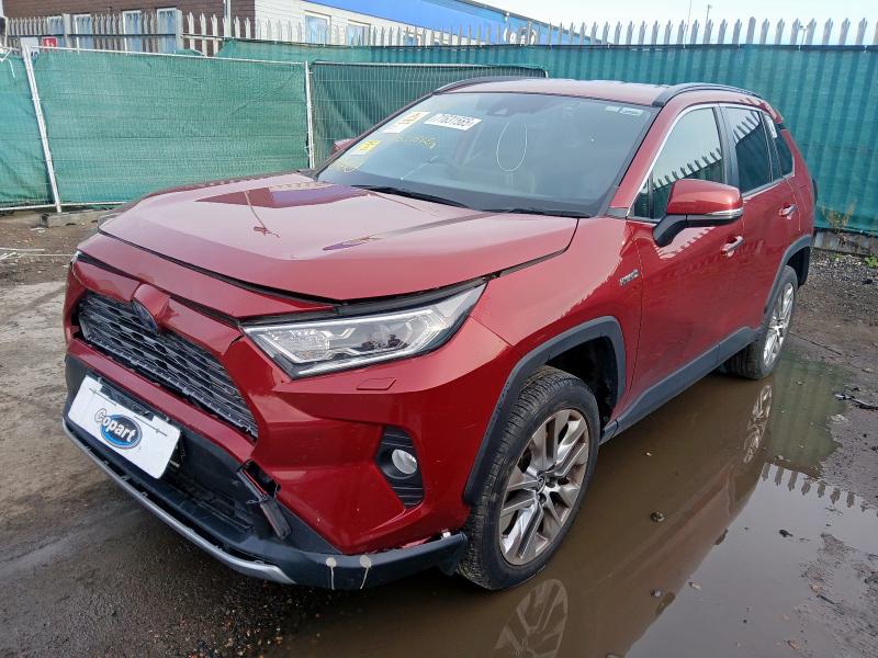 2021 TOYOTA RAV4 2.5 VVT-I HYBRID EXCEL 5DR CVT 2WD for sale at Copart PETERLEE