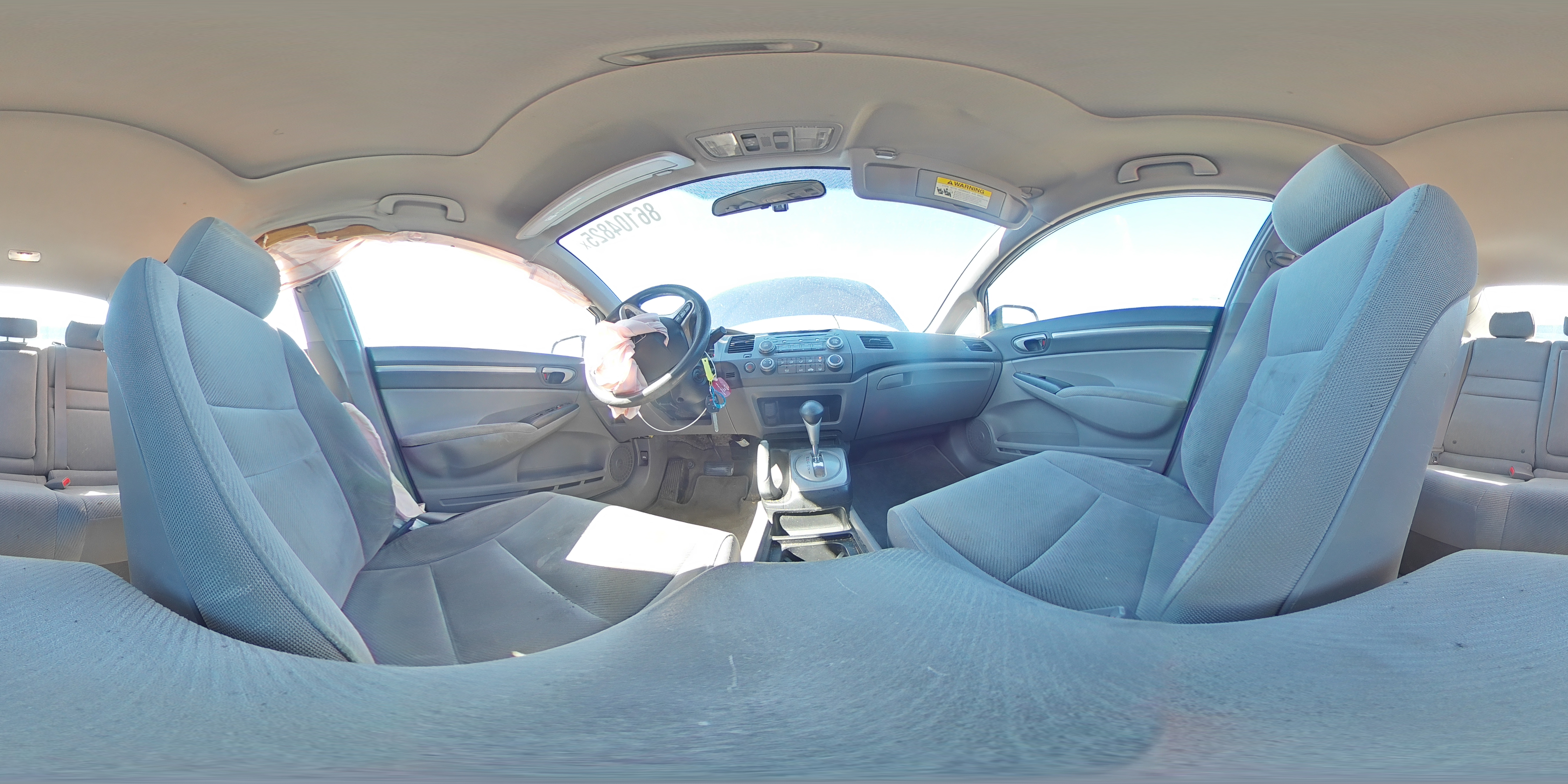 2009 Honda Civic Ex VIN: 19XFA16839E047991 Lot: 86104825