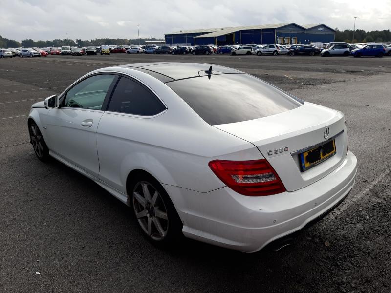 2011 MERCEDES-BENZ C CLASS C220 CDI BLUEEFFICIENCY AMG SPORT 2DR AUTO