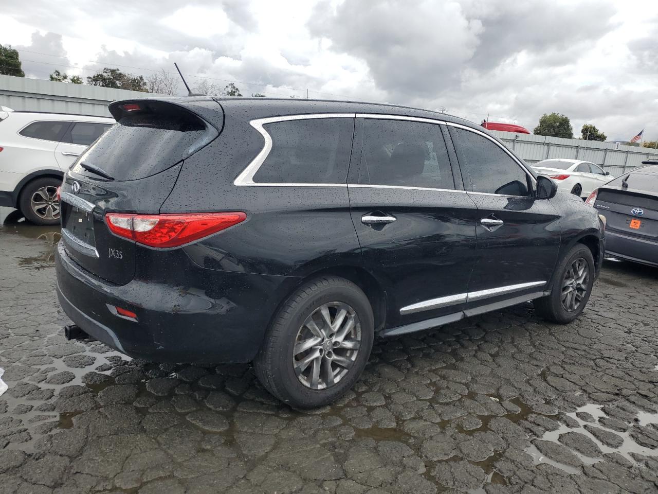 2013 Infiniti Jx35 black suv gas 5N1AL0MM0DC341987 photo #4